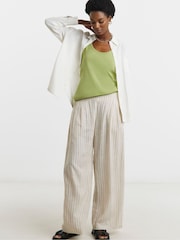 JD Williams Black Vests 5 Pack - Image 3 of 4