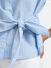 Smith & Soul Striped Cotton Shirt with Knot Tie - 画像 5 / 5