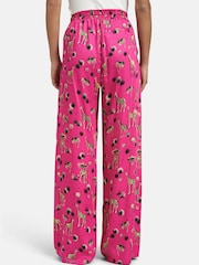 Smith & Soul Pink Giraffe Print Trousers - Image 2 of 5