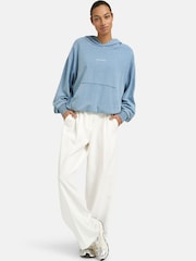Smith & Soul Blue Soul Studio Oversized Hoodie with Balloon Hem - Image 3 of 5