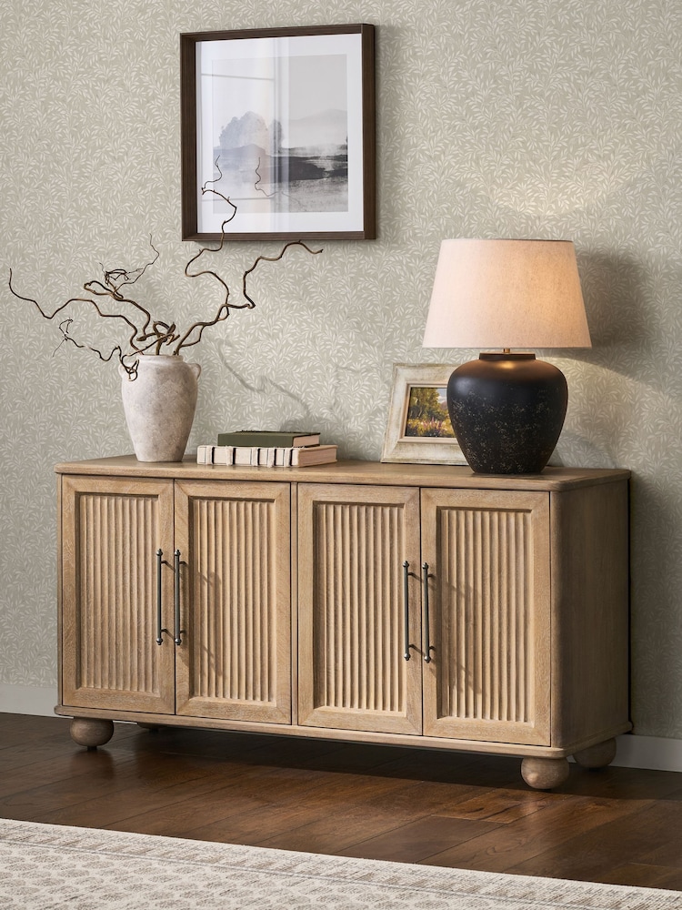 Ivory Ditsy Leaf 10M Wallpaper - Image 1 of 4