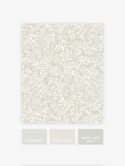 Ivory Ditsy Leaf 10M Wallpaper - Image 4 of 4