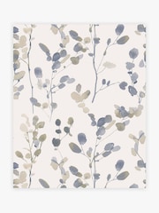 Natural Blue Honesty Leaf 10M Wallpaper - Image 4 of 5