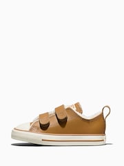 Converse Brown Chuck Taylor Cozy Leather Low Trainers - Image 4 of 5