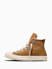 Converse Chuck Taylor High Cozy Leather Trainers - Bild 2 von 6