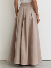 Reiss Taupe Brown Jackie Skirts - Image 5 of 7
