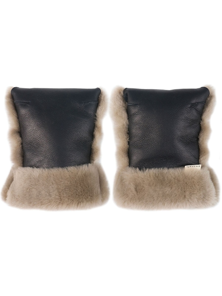 BINIBAMBA Toast Sheepskin Buggy Mitts - Image 1 of 4 BINIBAMBA Toast Sheepskin Buggy Mitts - Image 1 of 4