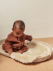 BINIBAMBA Peanut Sheepskin Snuggler - Image 1 of 3