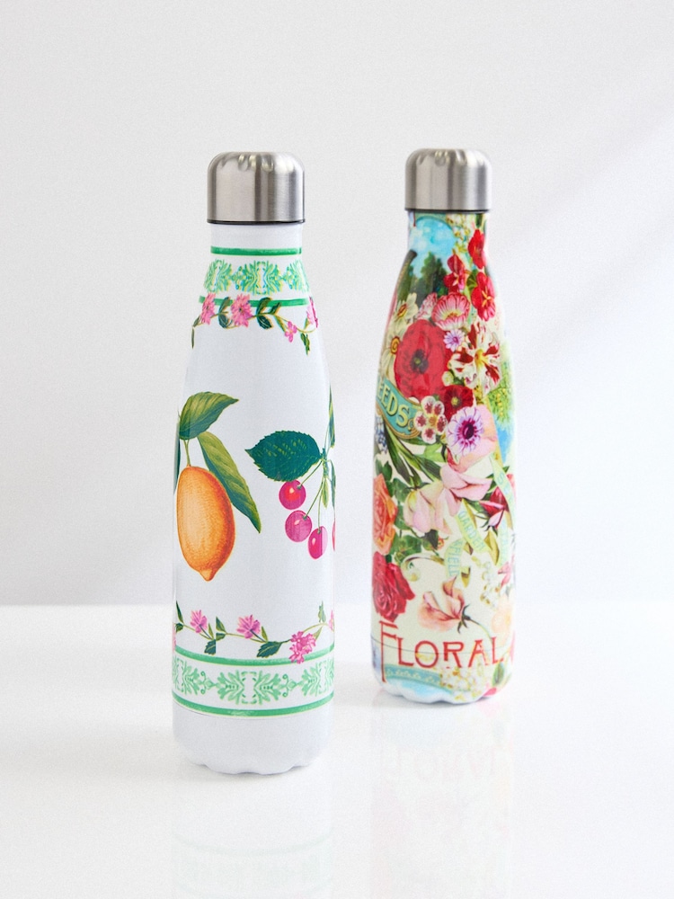 Love & Roses x RHS Picnic Fruit Water Bottle - Image 2 of 3