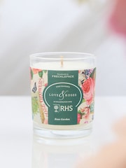 Love & Roses x RHS Rose Garden Freckleface 1 Wick Candle - Image 1 of 3