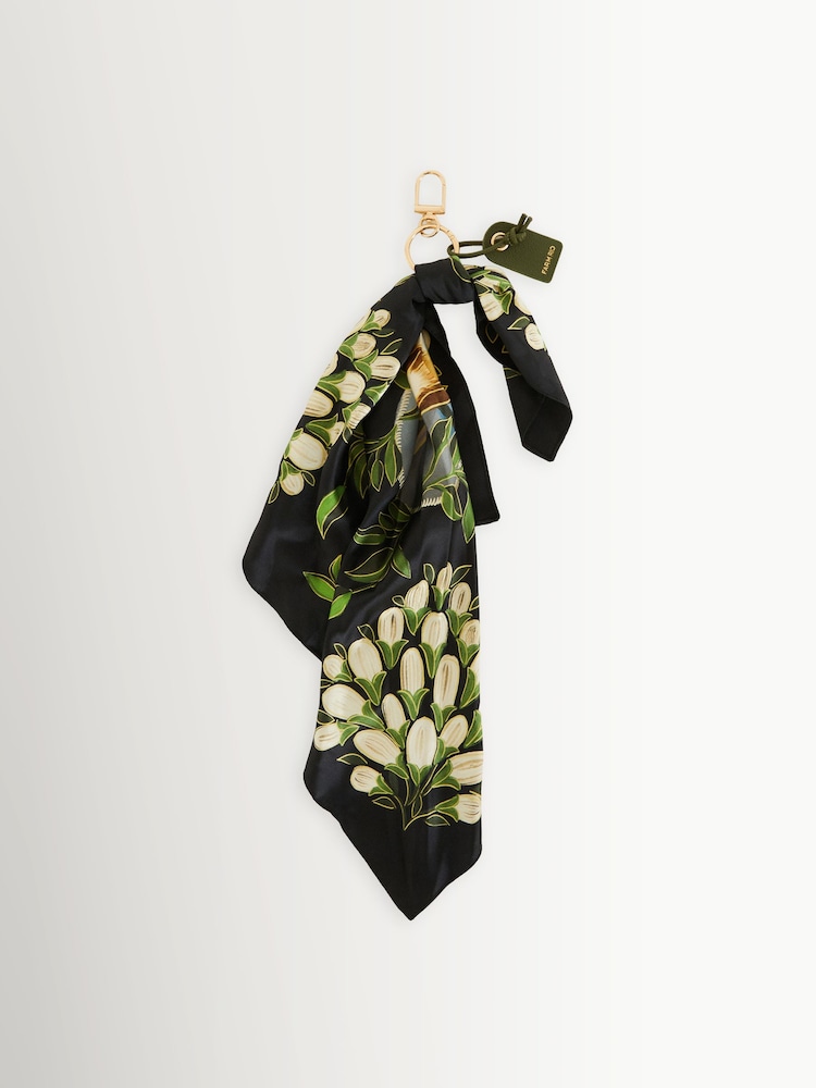 Чорний - Farm Rio Pietra Keychain Scarf - Image 1 of 4