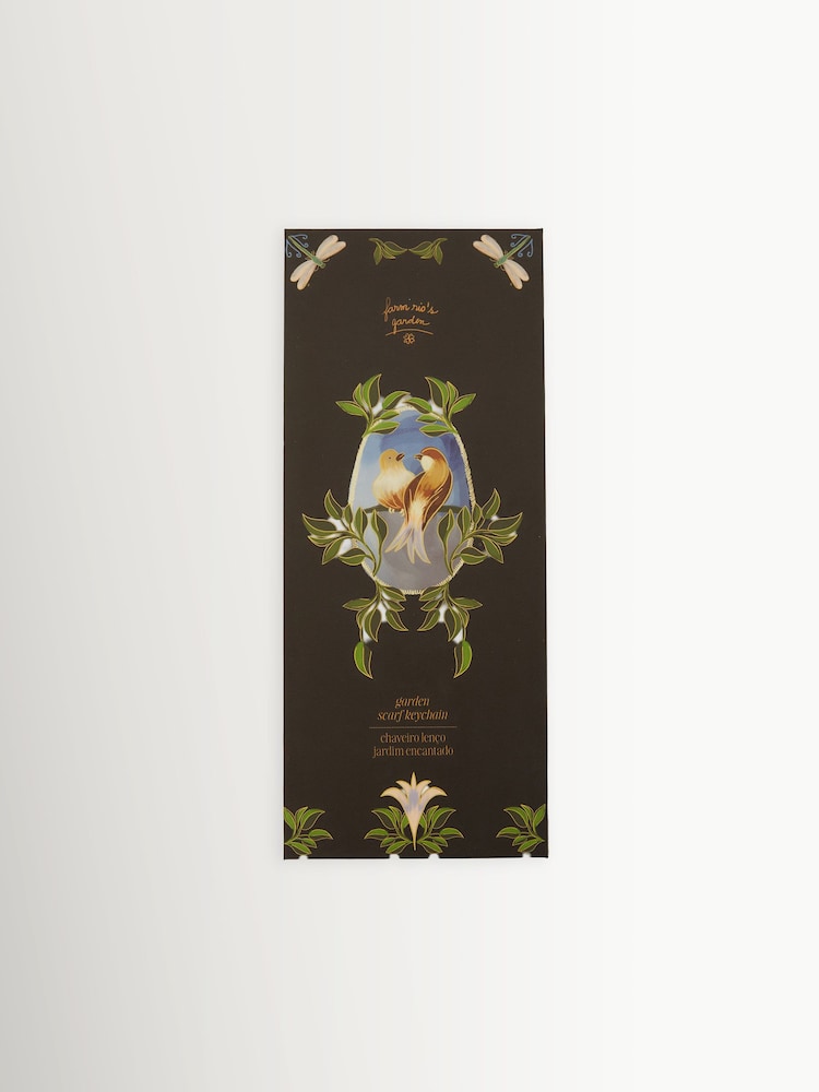 Чорний - Farm Rio Pietra Keychain Scarf - Image 4 of 4