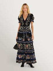 Farm Rio Natalia Maxi Dress - Image 1 of 4