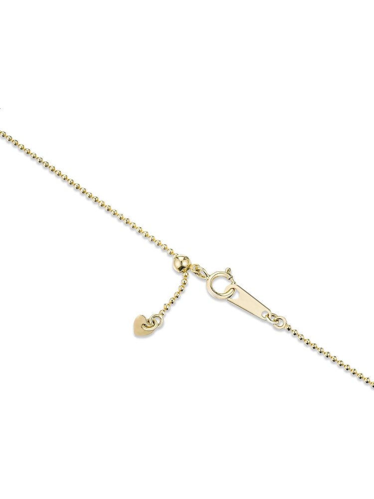 The Diamond Store White 9k Yellow Gold Vivara Lab Emerald and Lab Diamond Bracelet Set - Image 2 of 4