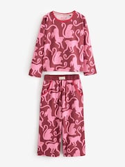 Rouge/Rose - Ensemble pyjama à manches longues Desmond & Dempsey pour enfants 3 - Image 10 de 18