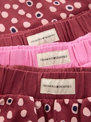 Rouge/Rose - Ensemble pyjama à manches longues Desmond & Dempsey pour enfants 3 - Image 17 de 18