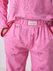 Rouge/Rose - Ensemble pyjama à manches longues Desmond & Dempsey pour enfants 3 - Image 9 de 18