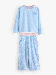 Rose/Bleu - Ensemble pyjama à manches longues Desmond & Dempsey pour enfants 3 - Image 14 de 18