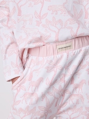 Rose/Bleu - Ensemble pyjama à manches longues Desmond & Dempsey pour enfants 3 - Image 9 de 18