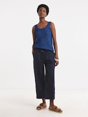 JD Williams Metallic Sequin Knitted Tank - Image 1 of 4