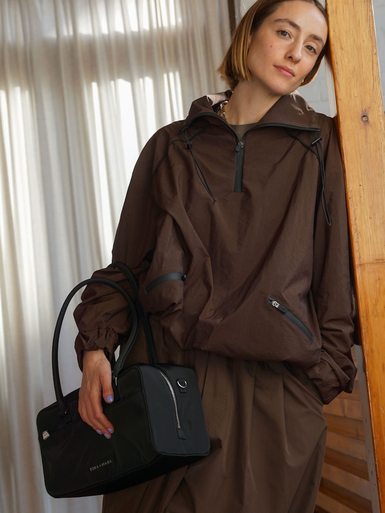 Tiba + Marl Black Rieley compact East West Bag - Image 6 of 6