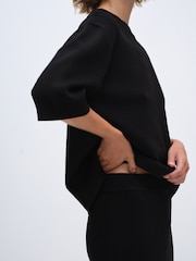 The Set Skirt & T-Shirt Co-ord Set Black - Image 8 of 12