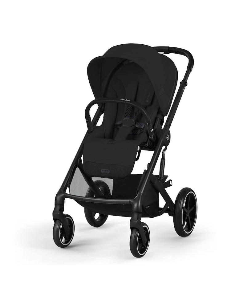 Cybex Moon Black Balios S Lux Pushchair - Image 1 of 7 Cybex Moon Black Balios S Lux Pushchair - Image 1 of 7