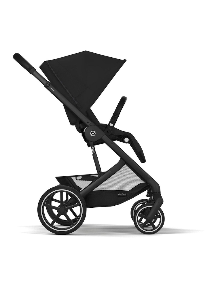 Cybex Moon Black Balios S Lux Pushchair - Image 2 of 7 Cybex Moon Black Balios S Lux Pushchair - Image 2 of 7