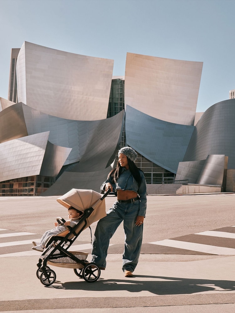 Cybex Almond Beige Beezy Stroller Pushchair - Image 7 of 7
