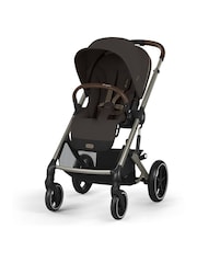 Cybex Chocolate Brown Balios S Lux Pushchair - Image 1 of 7
