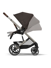 Cybex Chocolate Brown Balios S Lux Pushchair - Image 4 of 7