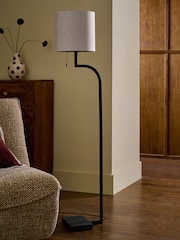 Black Hanbury Floor Lamp - Image 2 of 5