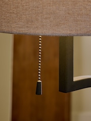 Black Hanbury Floor Lamp - Image 3 of 5