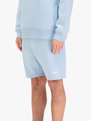 Luke 1977 Sky Blue Staggering Shorts - Image 3 of 7