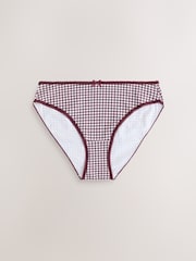 Red Check - 100% Cotton na Pantalon 7 Pakete - Larawan 10 ng 13