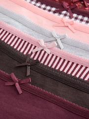 Red Check - 100% Cotton na Pantalon 7 Pakete - Larawan 13 ng 13