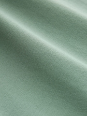 Green Muscle Fit Essential Cotton T-Shirt - Image 2 of 3