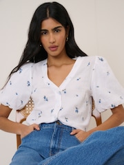 Nobodys Child White Brooke Top - Image 3 of 5