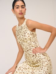 Nobodys Child Yellow Zahara Midaxi Dress - Image 5 of 5