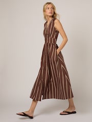 Nobodys Child Brown Sleeveless Starlight Midi Dress - Image 3 of 5