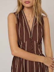 Nobodys Child Brown Sleeveless Starlight Midi Dress - Image 5 of 5