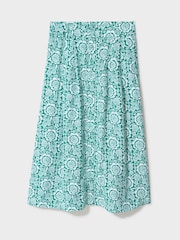 Crew Clothing Green Ella Midi Skirt - Image 5 of 5