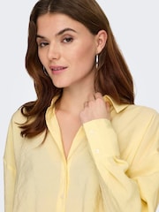 ONLY Loose Fit Button Through Shirt - Obraz 2 z 6