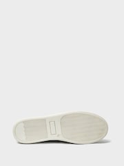 Crew Clothing Blue Washed Canvas Boat Shoes - Image 4 of 4