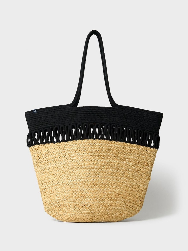 Crew Clothing Natural Decorative Jute Bag - Image 2 of 3 Crew Clothing Natural Decorative Jute Bag - Image 2 of 3