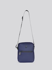 U.S. Polo Assn. Blue Arrowhead Cross-Body Bag - Image 4 of 8