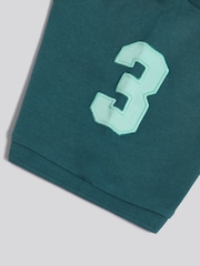 U.S. Polo Assn. Green Regular Fit Player 3 Pique Polo Shirt - Image 4 of 5