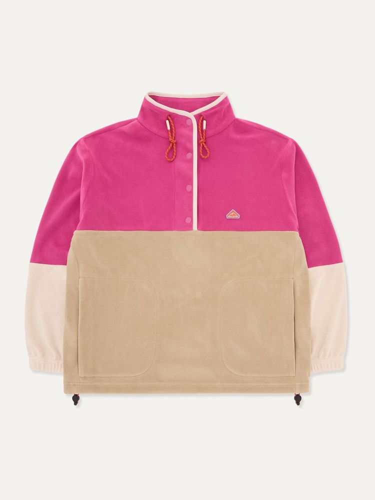 Sealskinz Pink Tuddenham Half Zip Fleece - Image 2 of 5