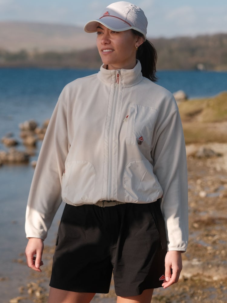 Sealskinz Cream Alderford Recycled Full Zip Fleece - Image 1 of 5 Sealskinz Cream Alderford Recycled Full Zip Fleece - Image 1 of 5