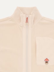 Sealskinz Cream Alderford Recycled Full Zip Fleece - Image 4 of 5